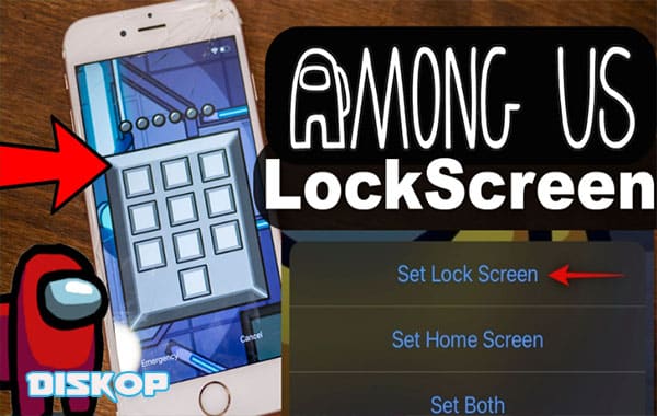Cara-Menggunakan-Lockscreen-Among-US-Premium-Mod-Apk