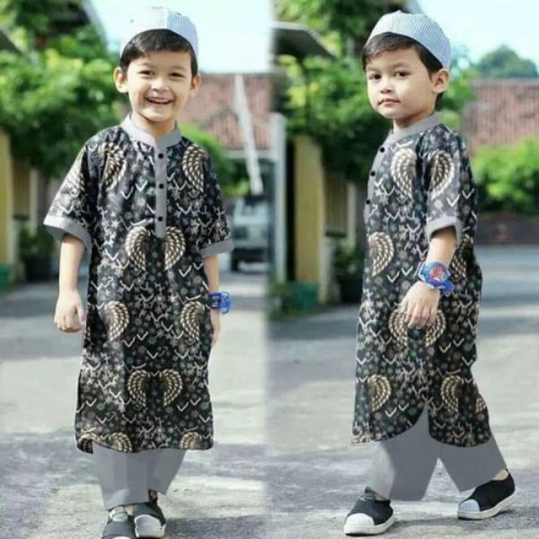 Baju Koko Motif Batik
